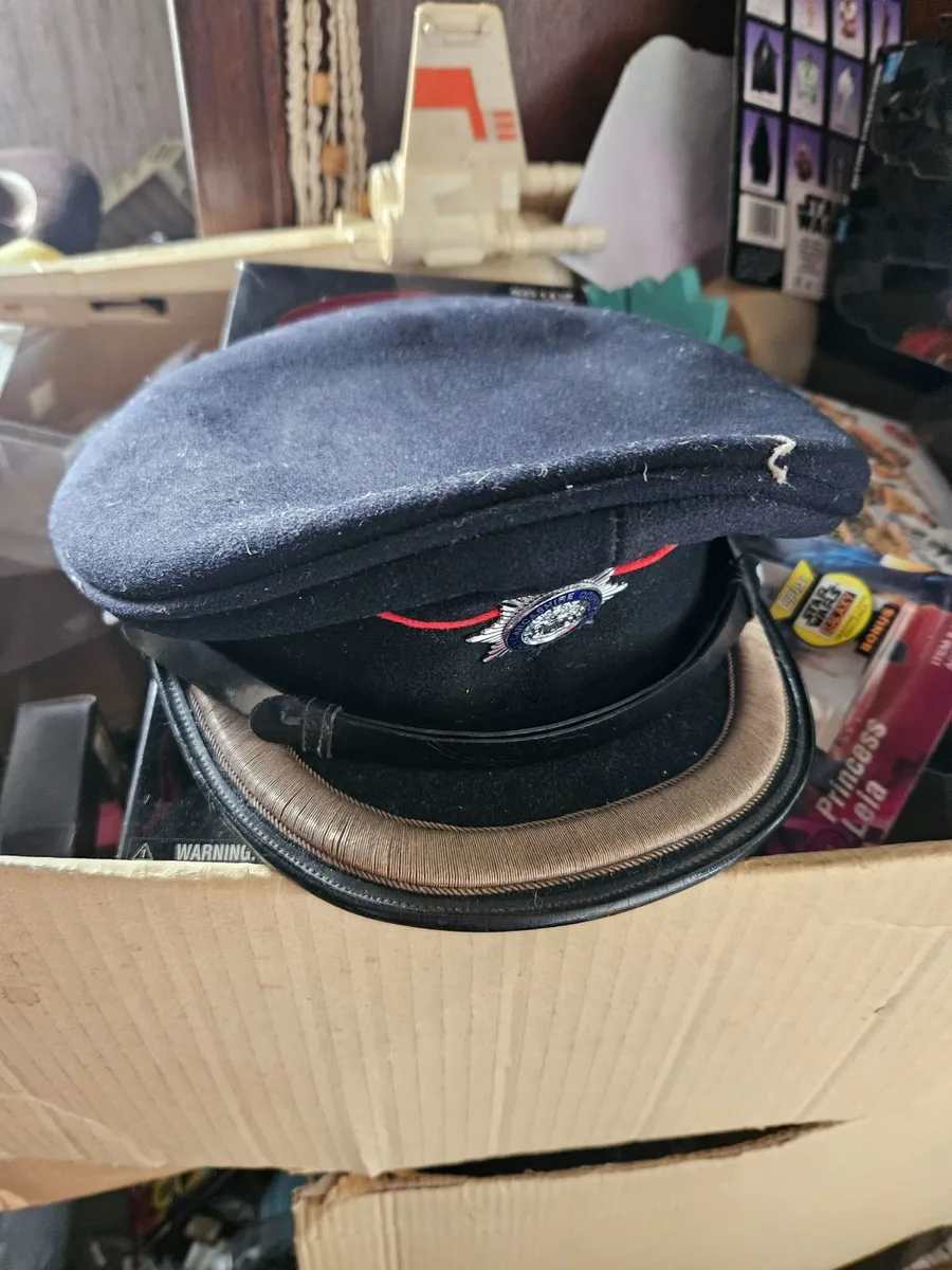 Vintage Fire Mans Hat - Image 1