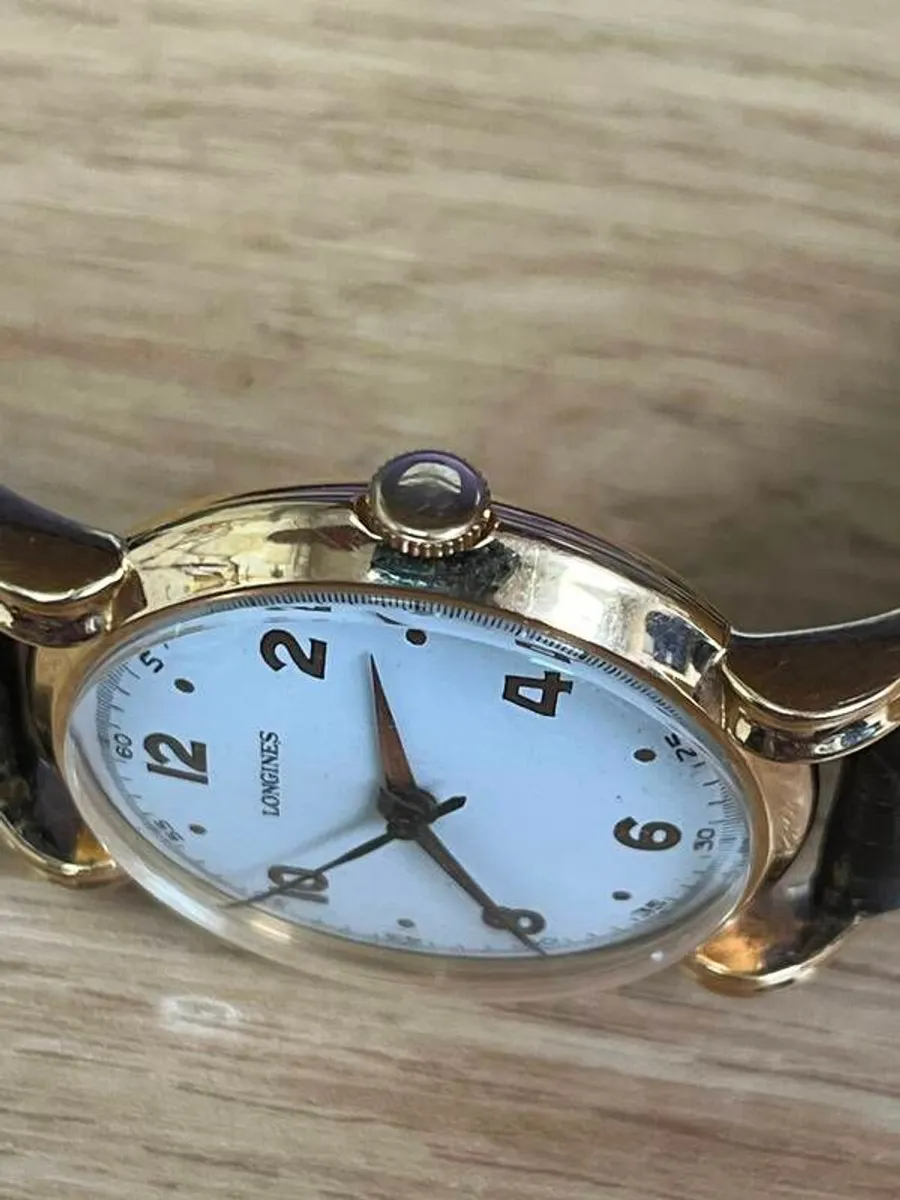 Longines Gents 18ct Gold Watch - Image 3