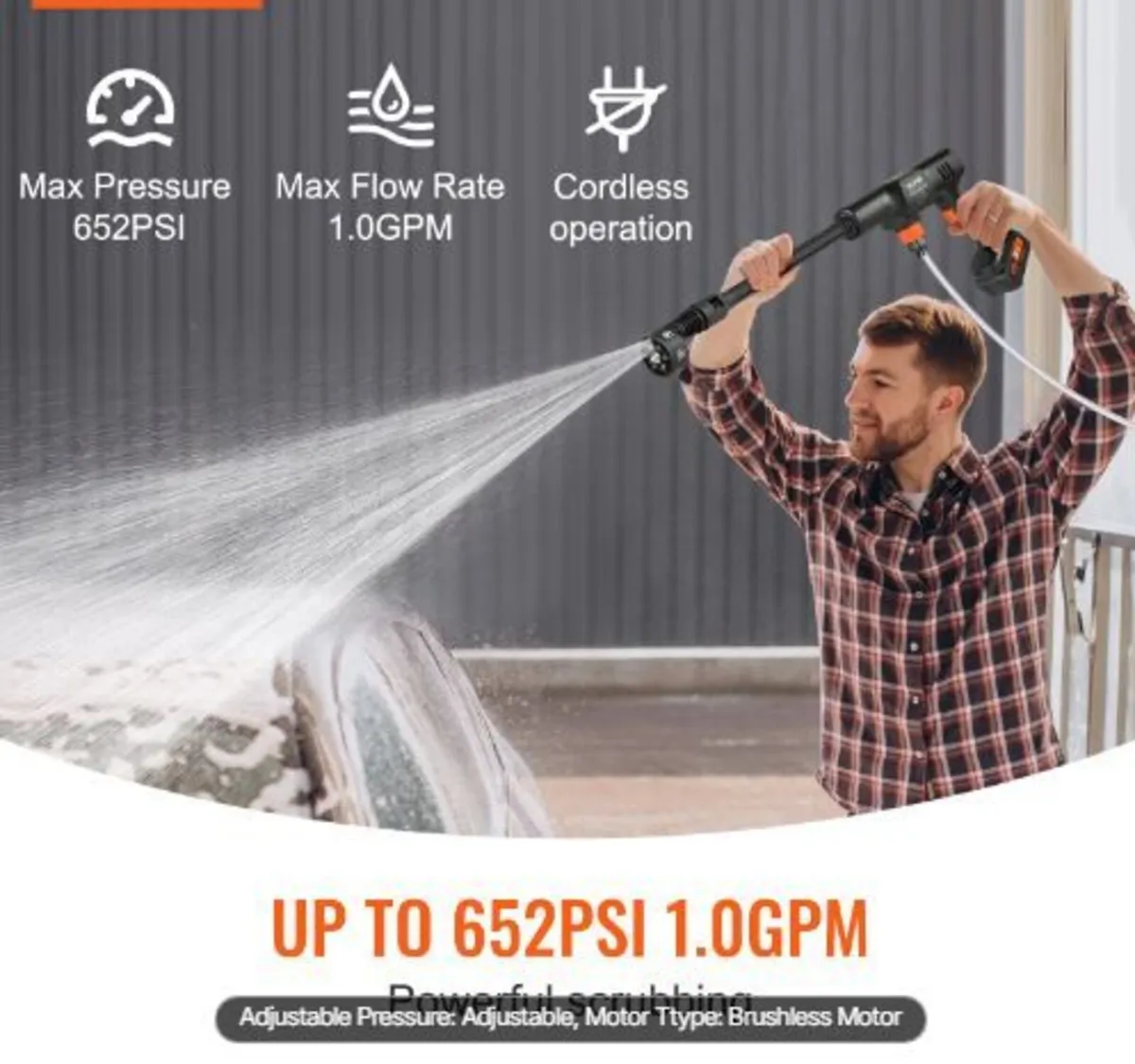 Cordless Pressure Washer - Image 3