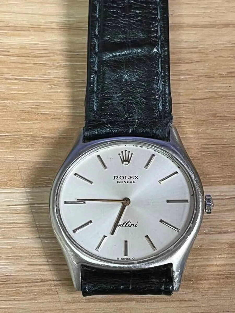1970's Rolex 18ct White Gold Cellini Watch - Image 1