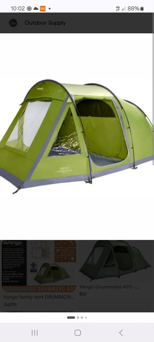 Vango Drummond 400 - Image 1