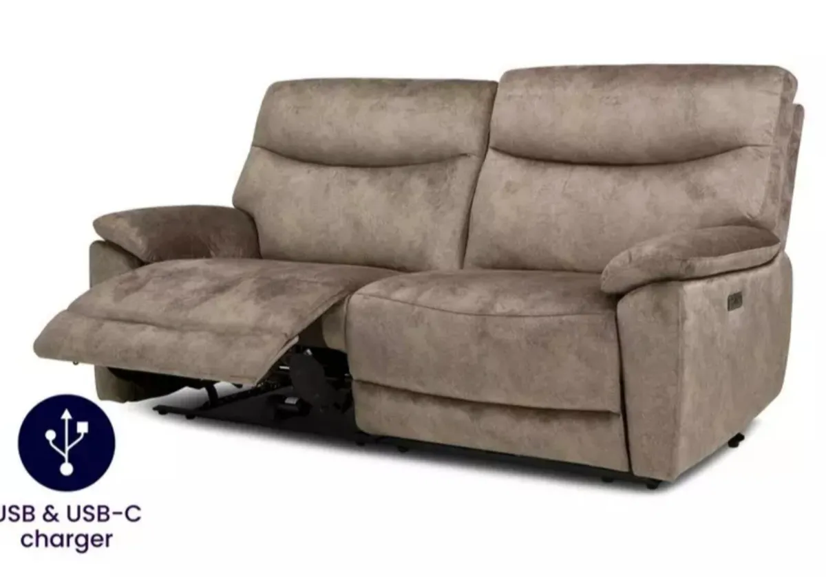 Brand new 3 Seat Power Recliner - Image 3
