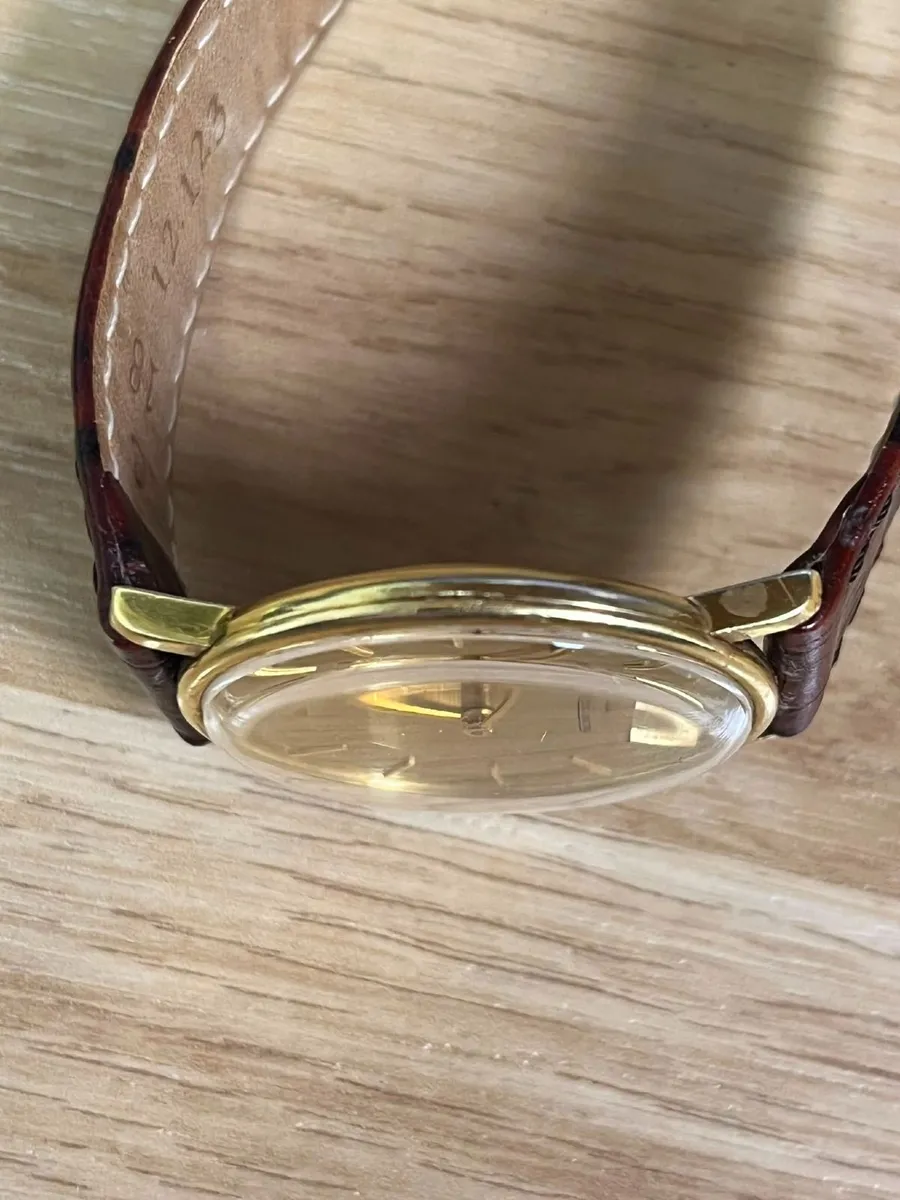 Jaeger 18ct Gold Gents Gold Watch - Image 2