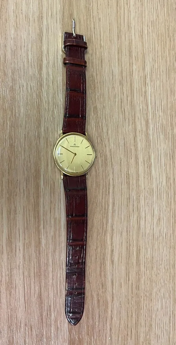 Jaeger 18ct Gold Gents Gold Watch - Image 4