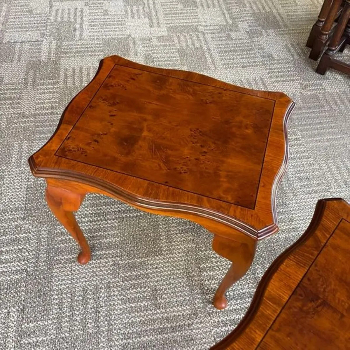 Beautiful Charles Barr pair of side coffee tables - Image 3