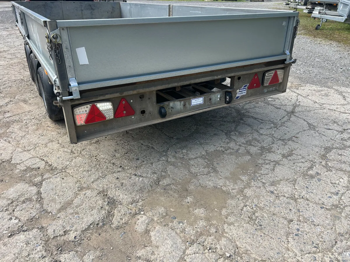 Ifor Williams 14 ft Tri Axle Dropside Trailer - Image 4