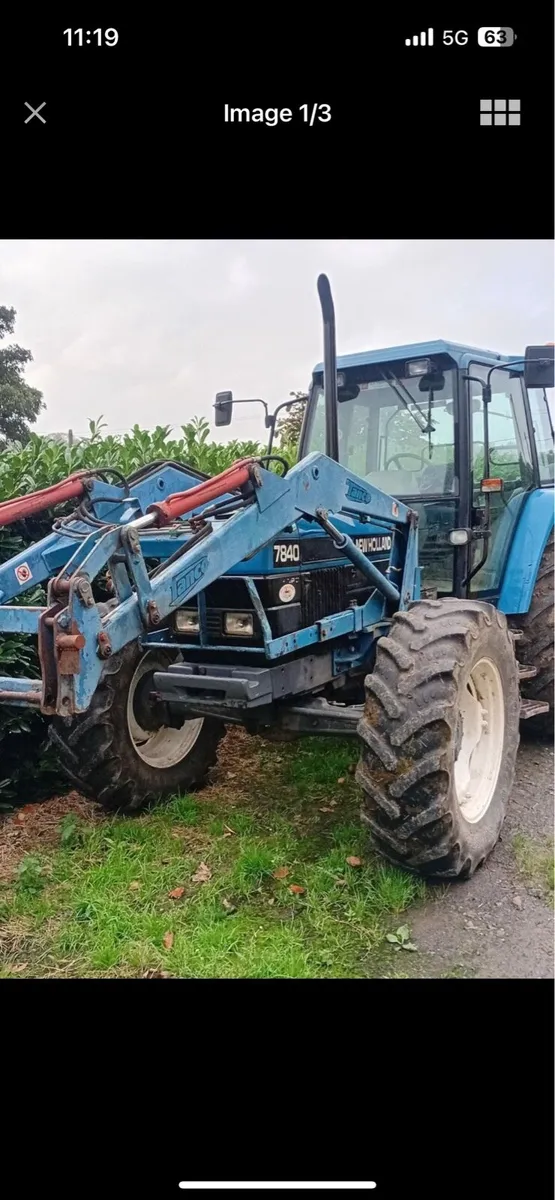 Front Loader ford 7840 - Image 1