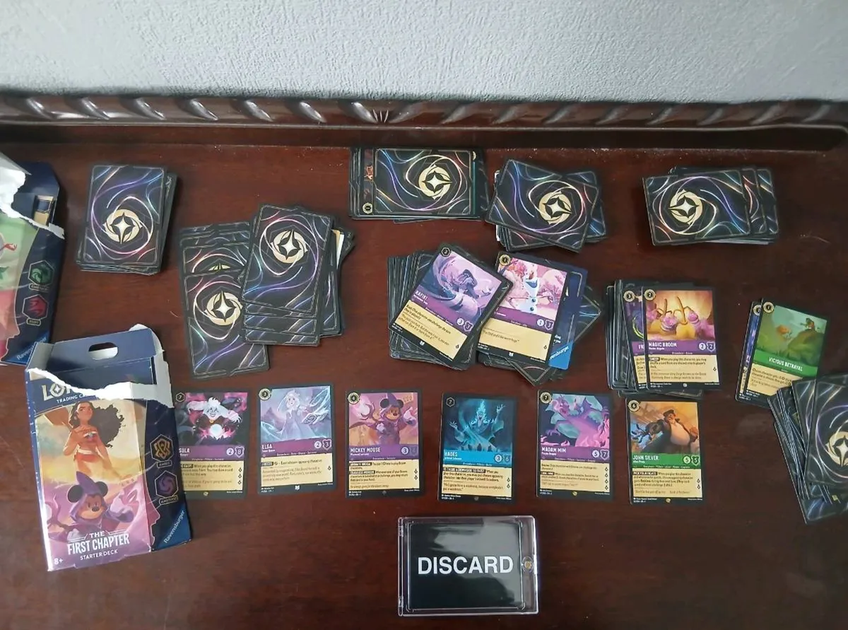 Disney Lorcana first chapter card collection - Image 1