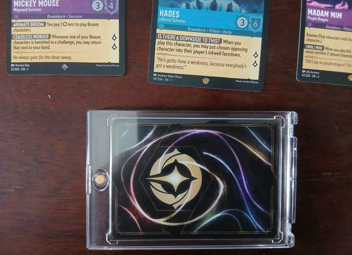 Disney Lorcana first chapter card collection - Image 3