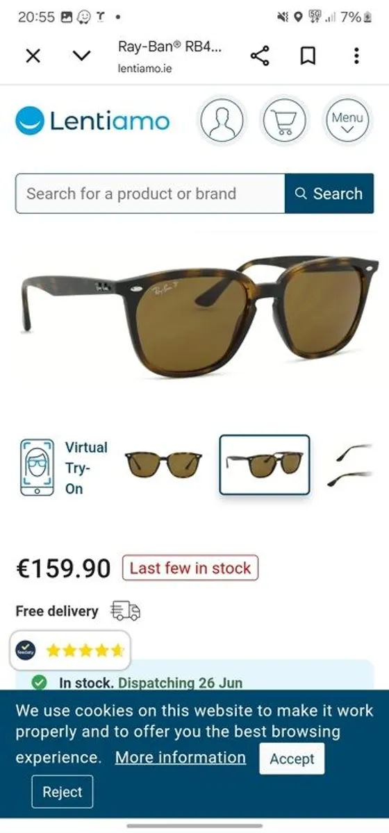 Ray Ban 4362 710/83 - Image 4