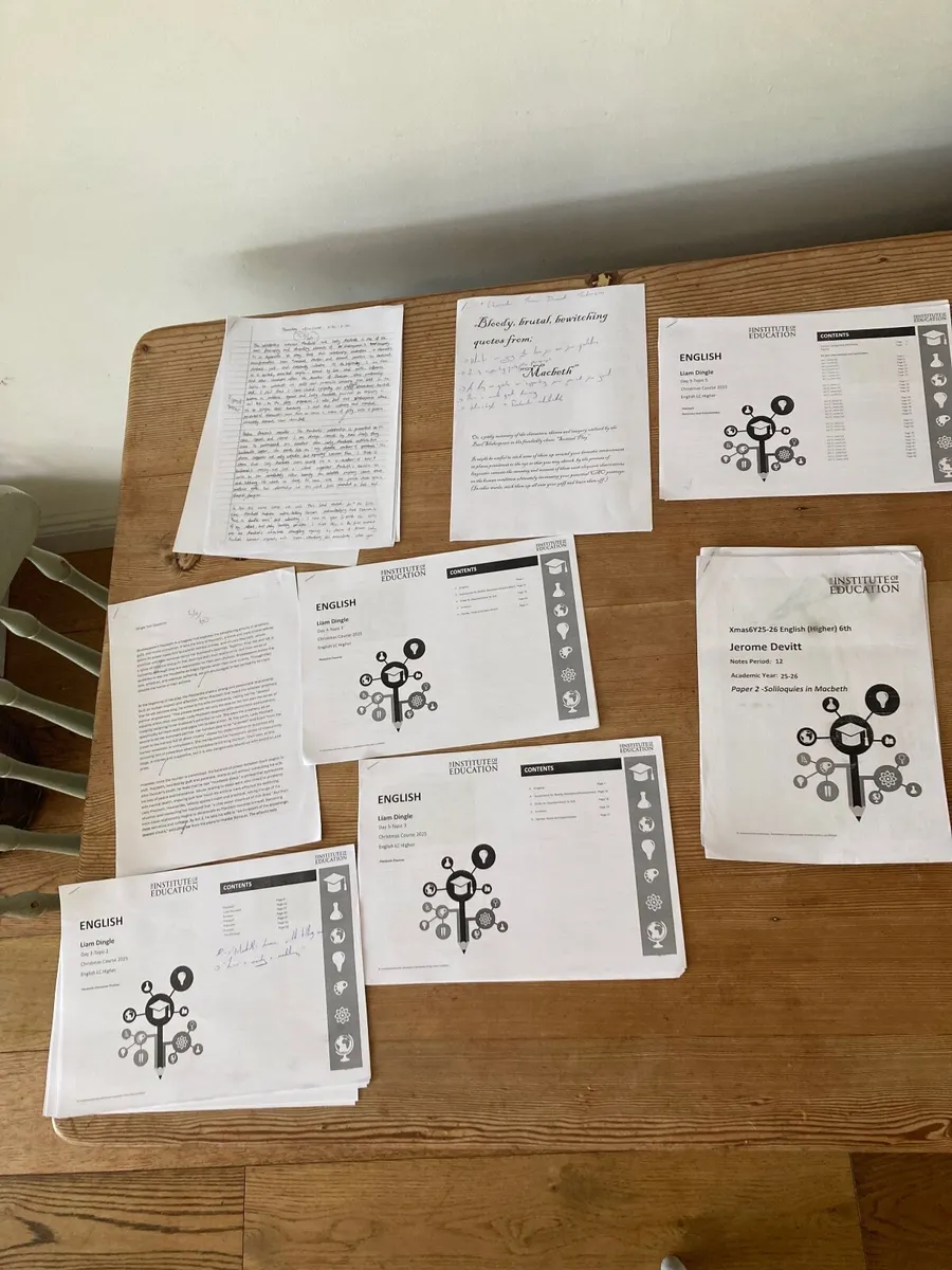 H1 institute of education Macbeth notes