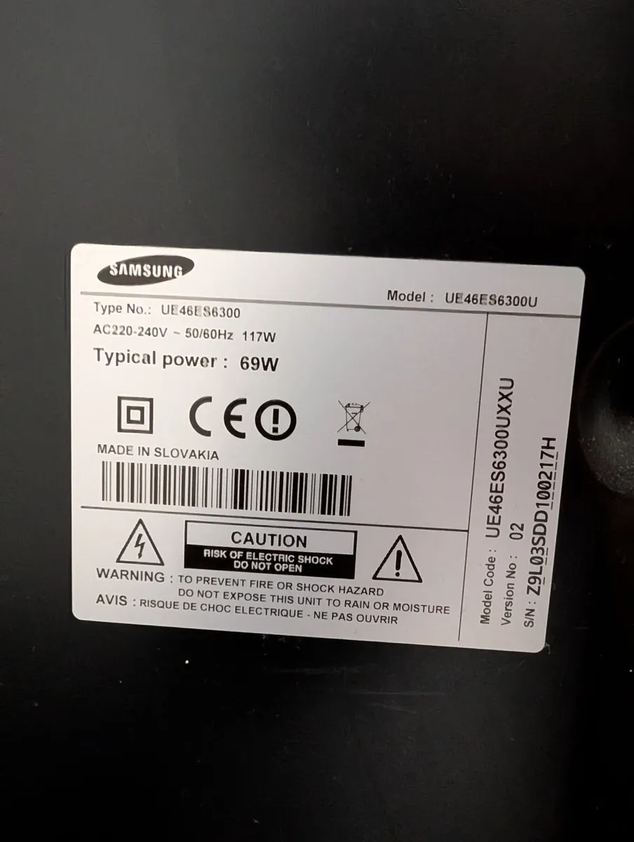 Samsung 46-inch LED TV - Image 4