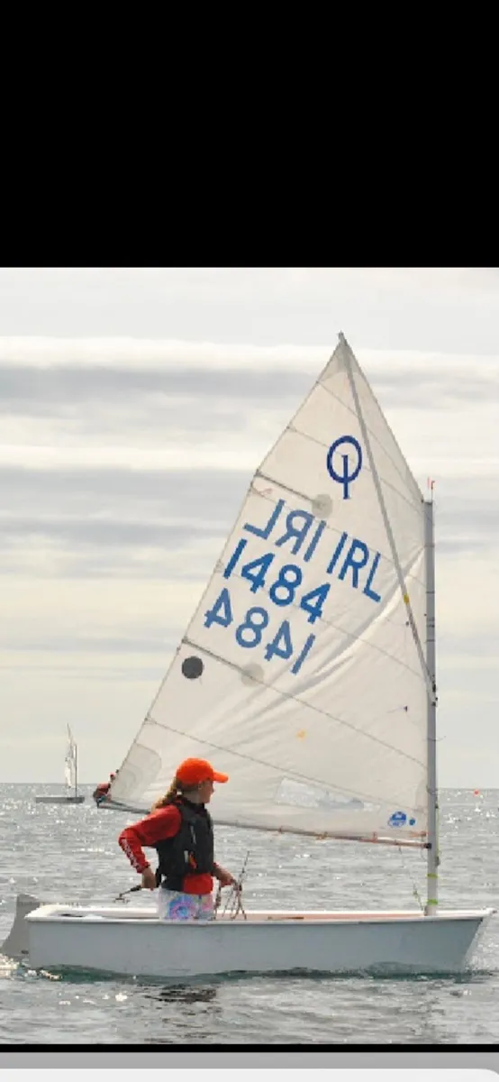 Optimist sail boat - Image 2