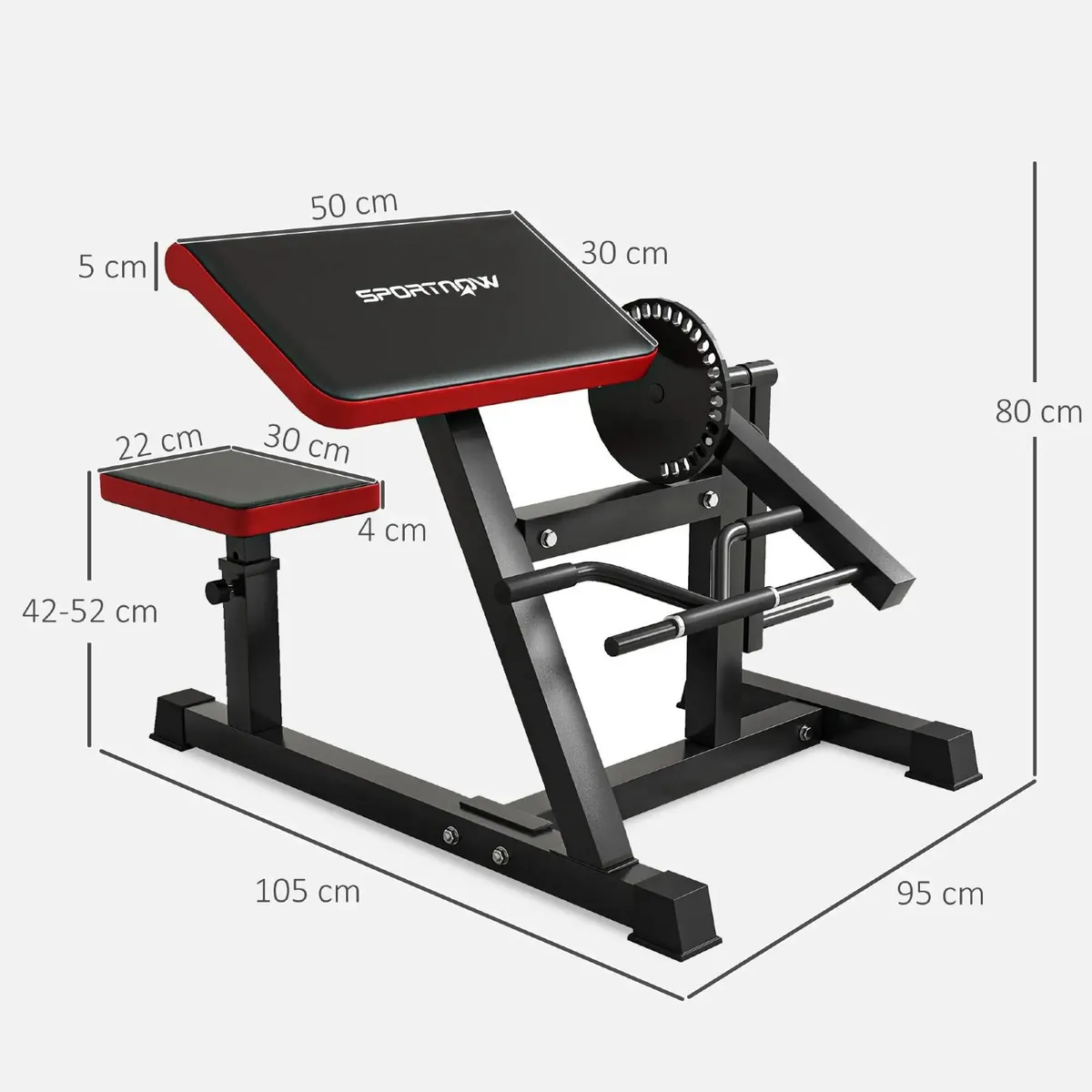 Adjustable Preacher Curl Bench Multi Functional We - Image 2
