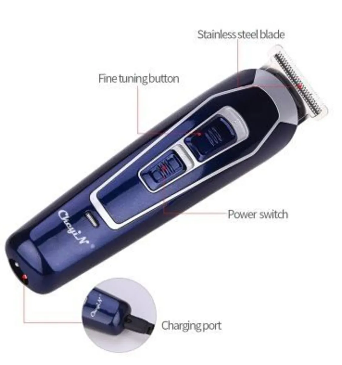 Rechargeable Electric Hair Clipper Cutting Machine - Image 2