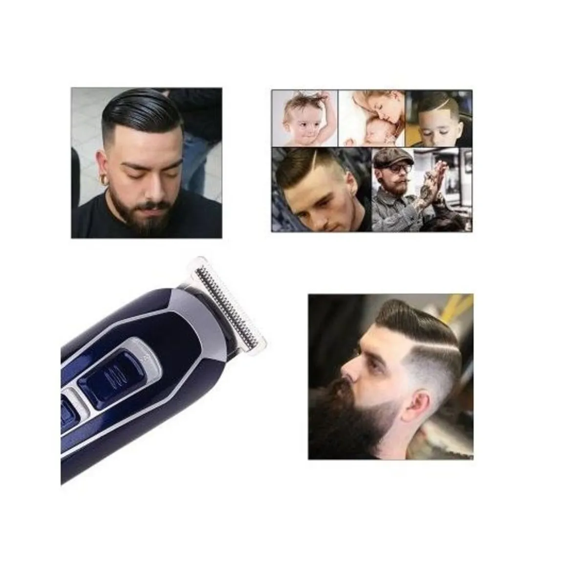 Rechargeable Electric Hair Clipper Cutting Machine - Image 3