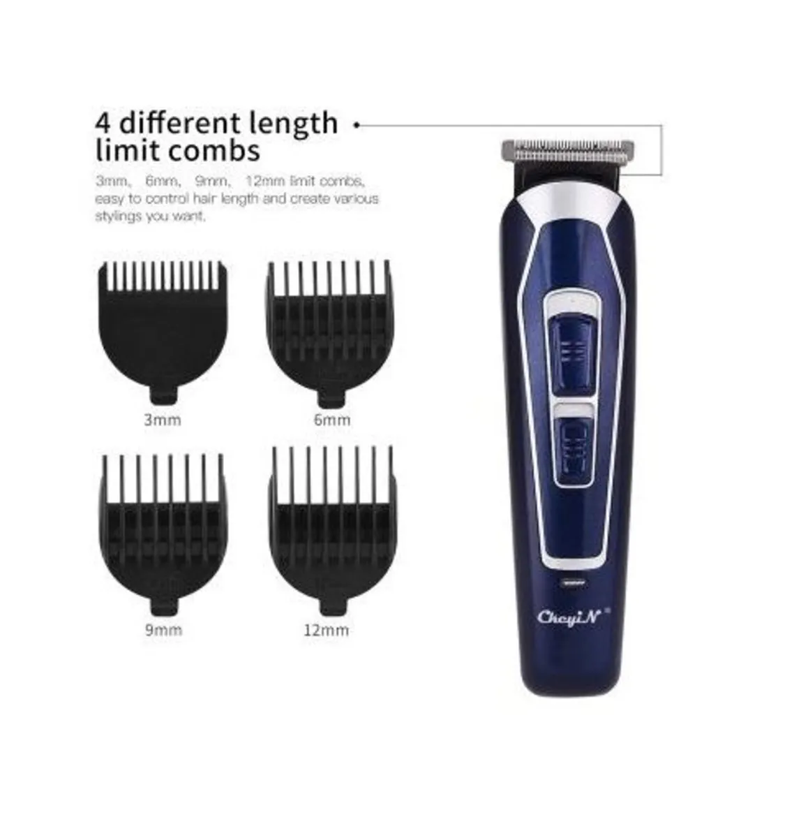 Rechargeable Electric Hair Clipper Cutting Machine - Image 4