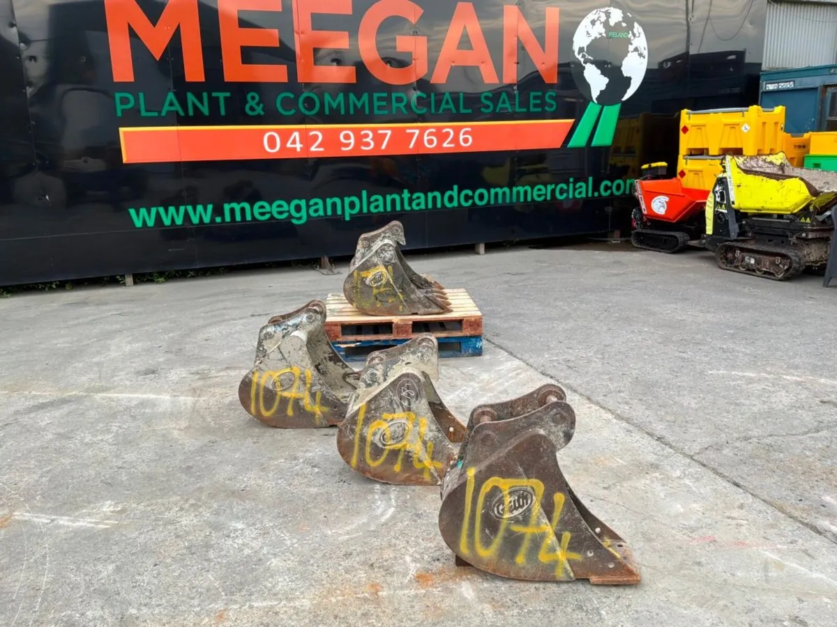 36"..24"..18"..12"  Geith buckets....45mm pins.... - Image 1