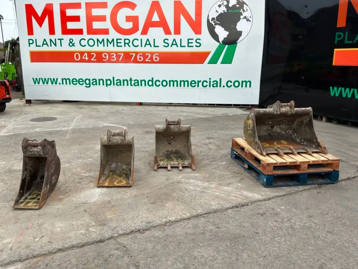 36"..24"..18"..12"  Geith buckets....45mm pins.... - Image 2