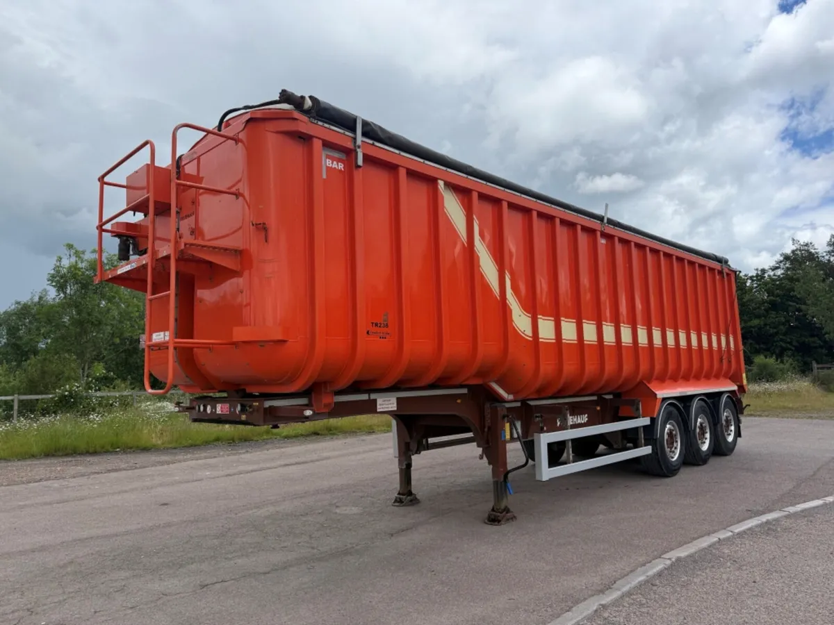 2017 FRUEHAUF BATHTUB BULK TIPPING TRAILER - Image 3