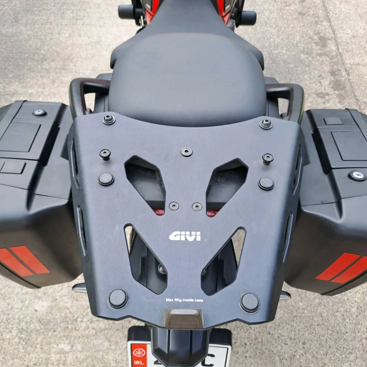 Givi top box mounting Rack for Tracer 9GT - Image 1