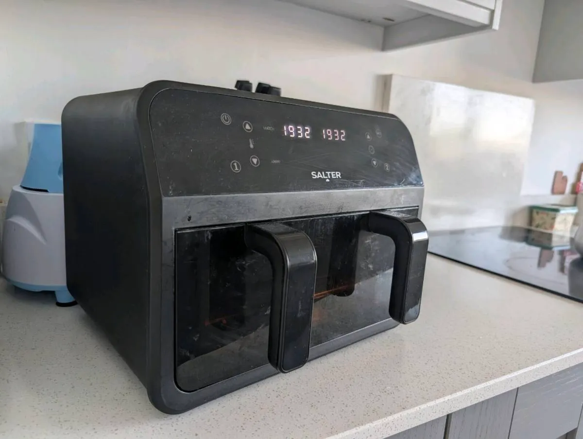 Excellent : Salter 7L Dual Air Fryer with Removabl - Image 4