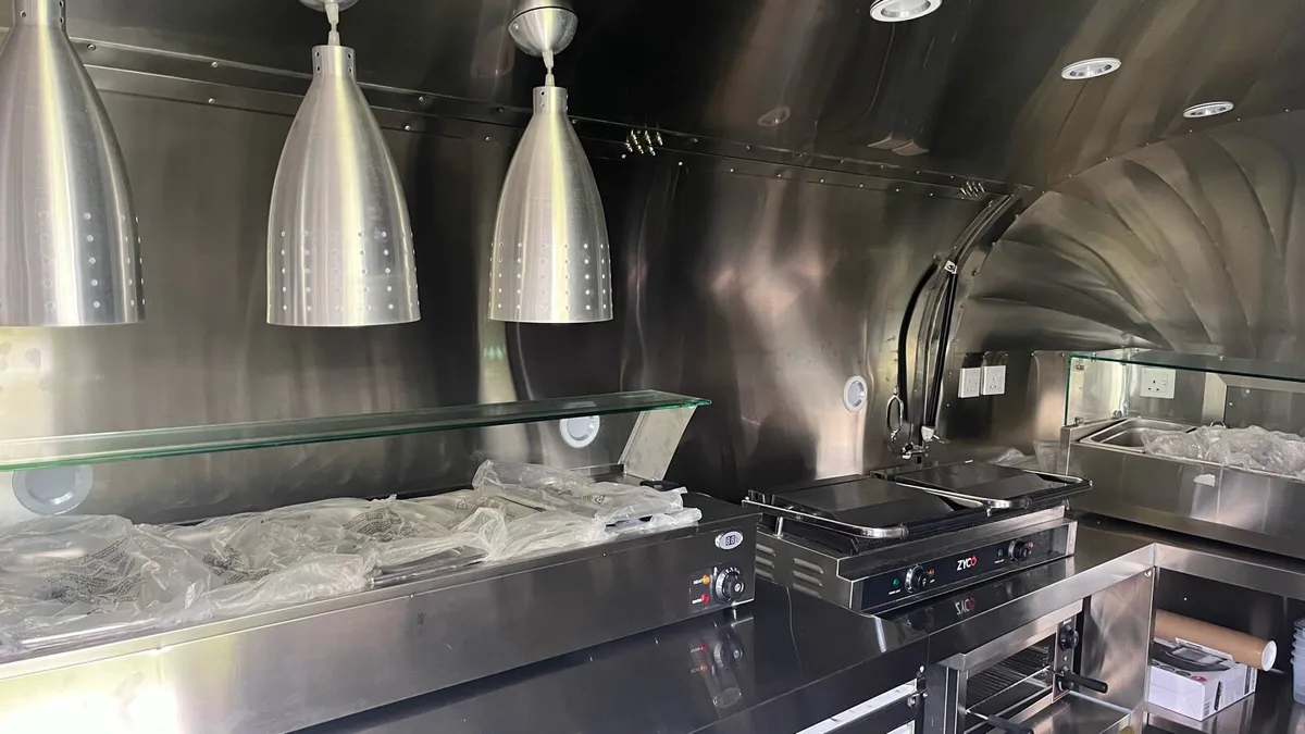 Airstream Food trailer with location - Image 3