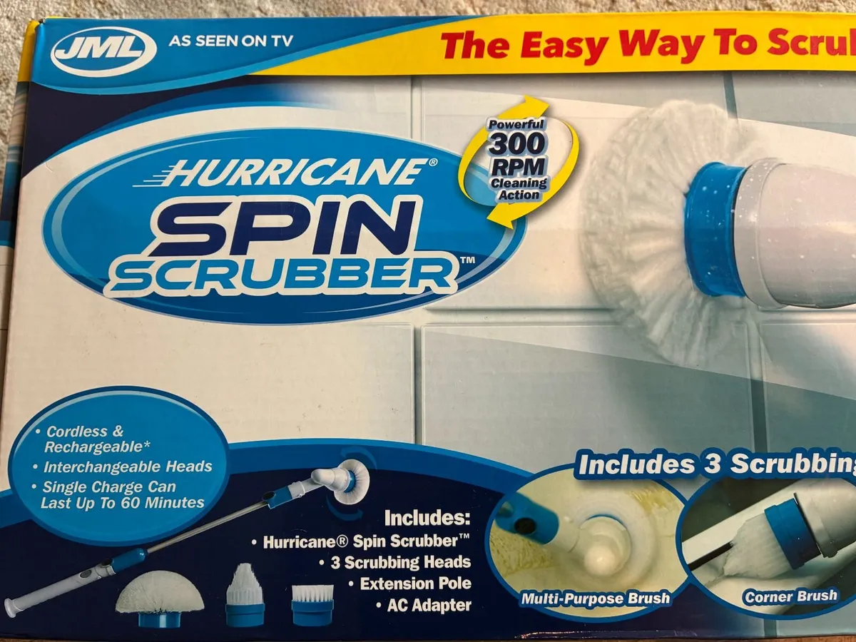 Bathroom cleaner - JML Spin scrubber (unopened) - Image 1