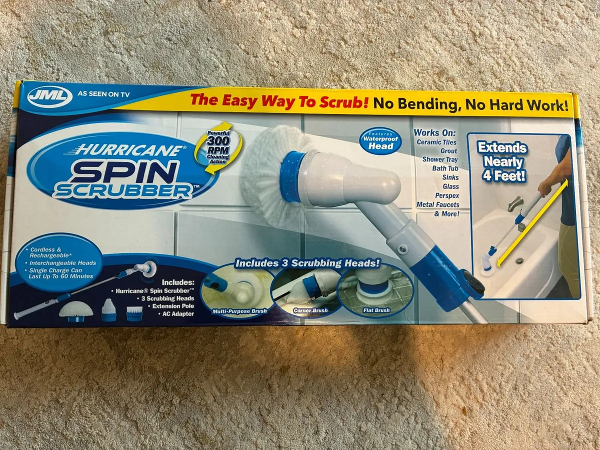 Bathroom cleaner - JML Spin scrubber (unopened) - Image 2