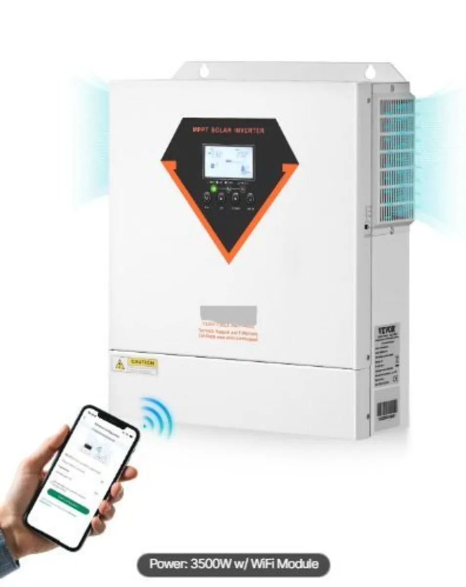 Hybrid Solar Inverter, 3500W - Image 1