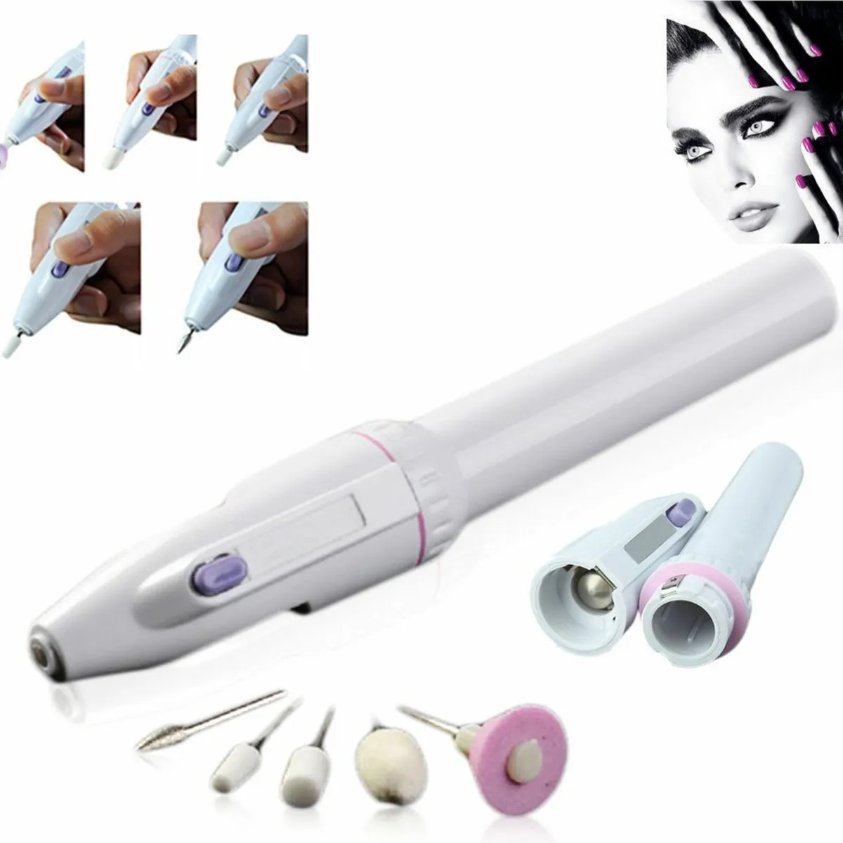 Electric Manicure & Pedicure Nail Polish Drill - Image 4