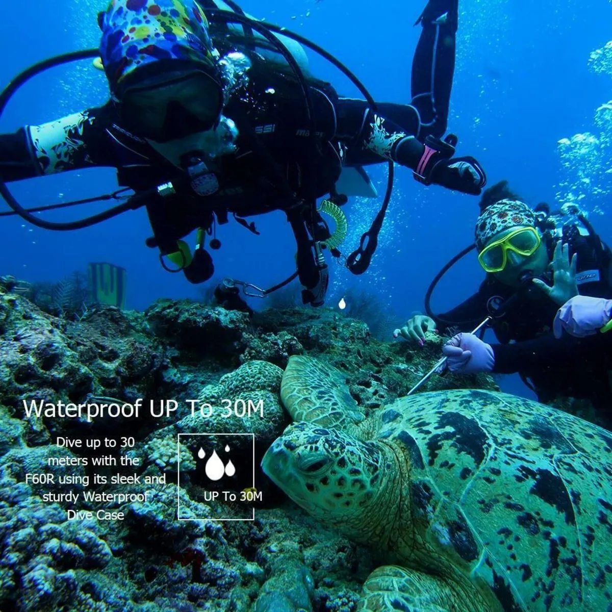 Full HD 1080P 32GB Waterproof Sports Action Camera - Image 2