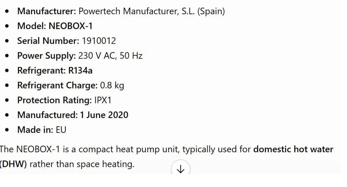 Heat Pump NEOBOX-1 - Image 4