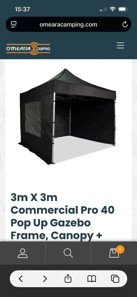 Commercial strength Gazebo