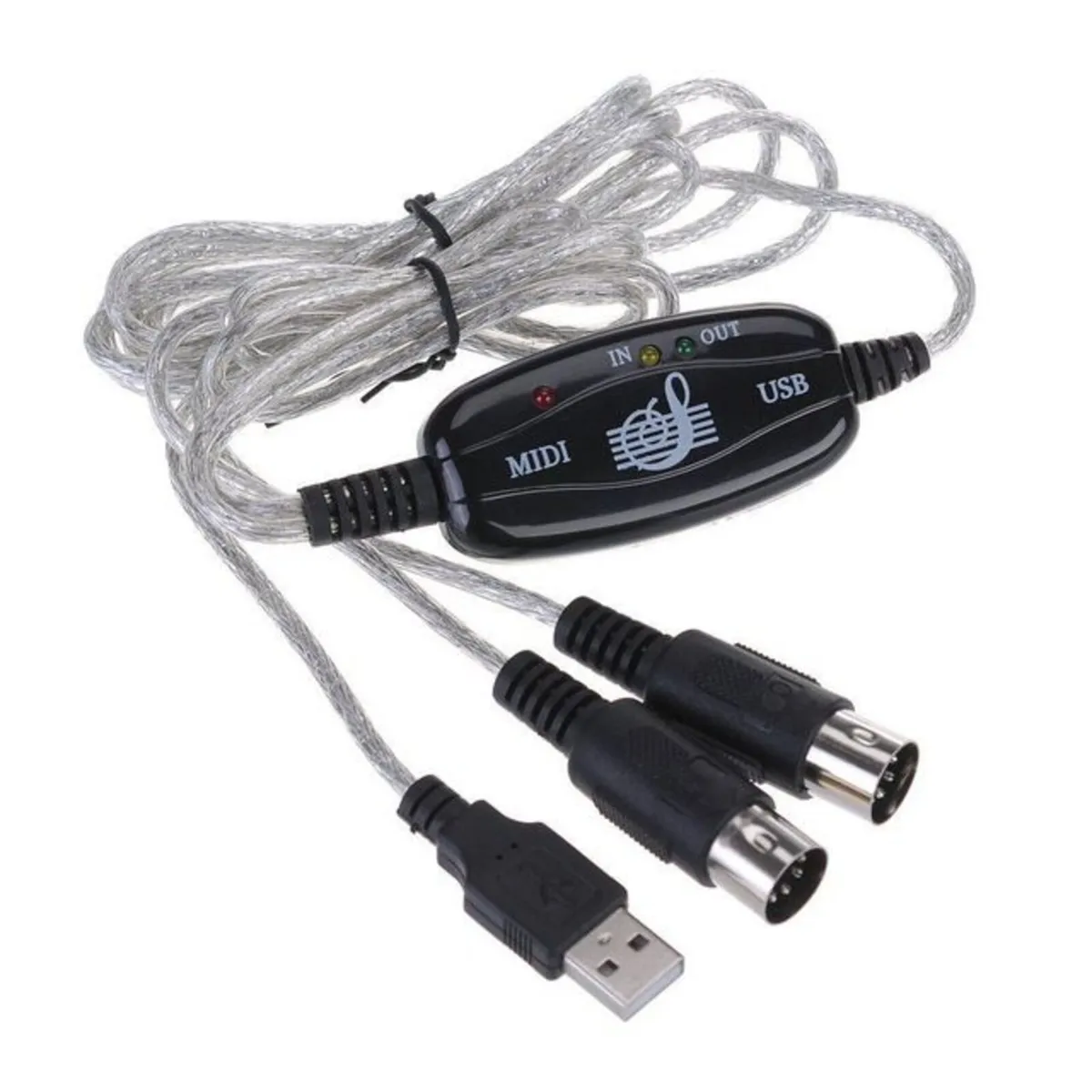 USB to Midi Adapter Cable Converter Interface - Image 3