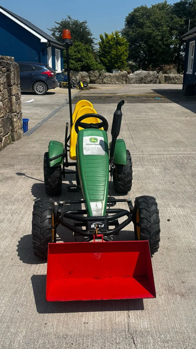 John Deere go kart - Image 1