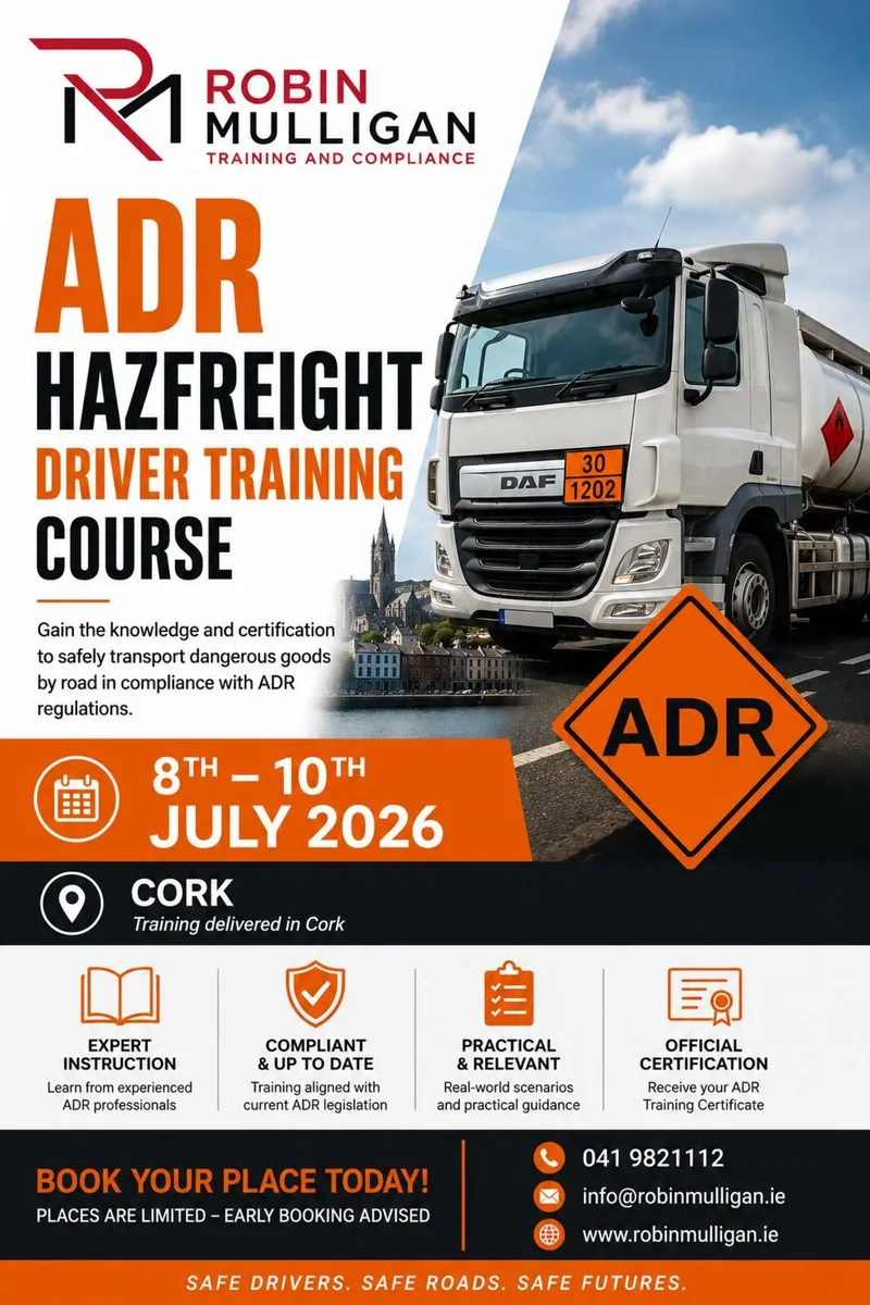 Initial ADR Hazfreight® Course Cork