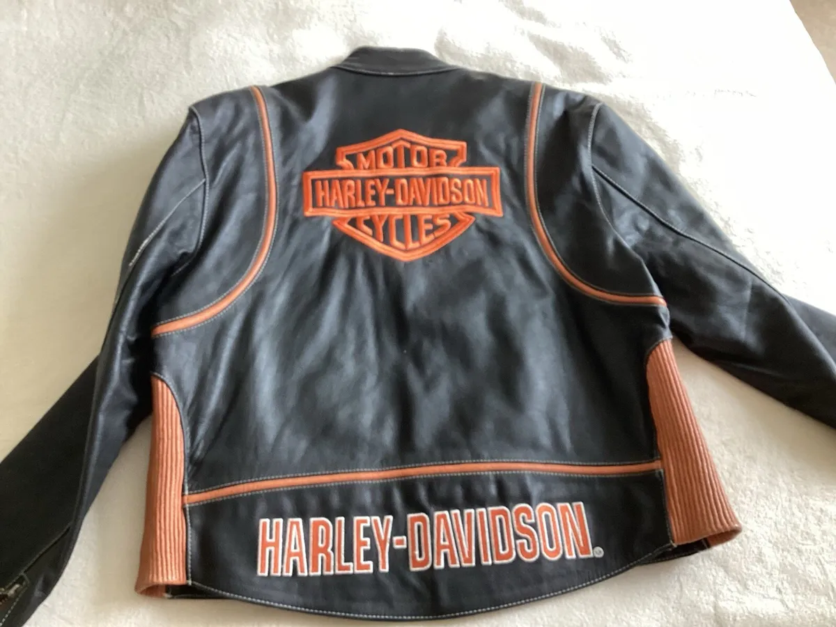 Leather Harley jacket . - Image 4