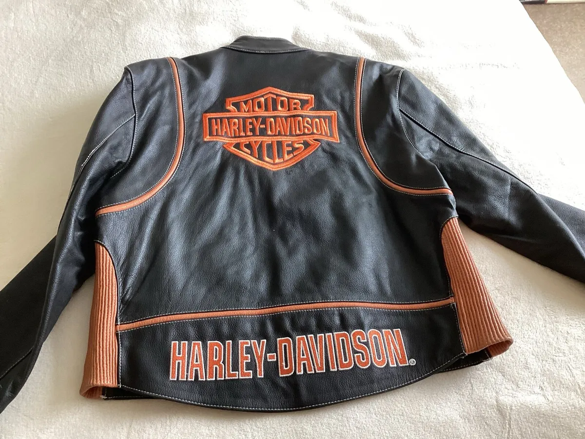 Leather Harley jacket . - Image 2