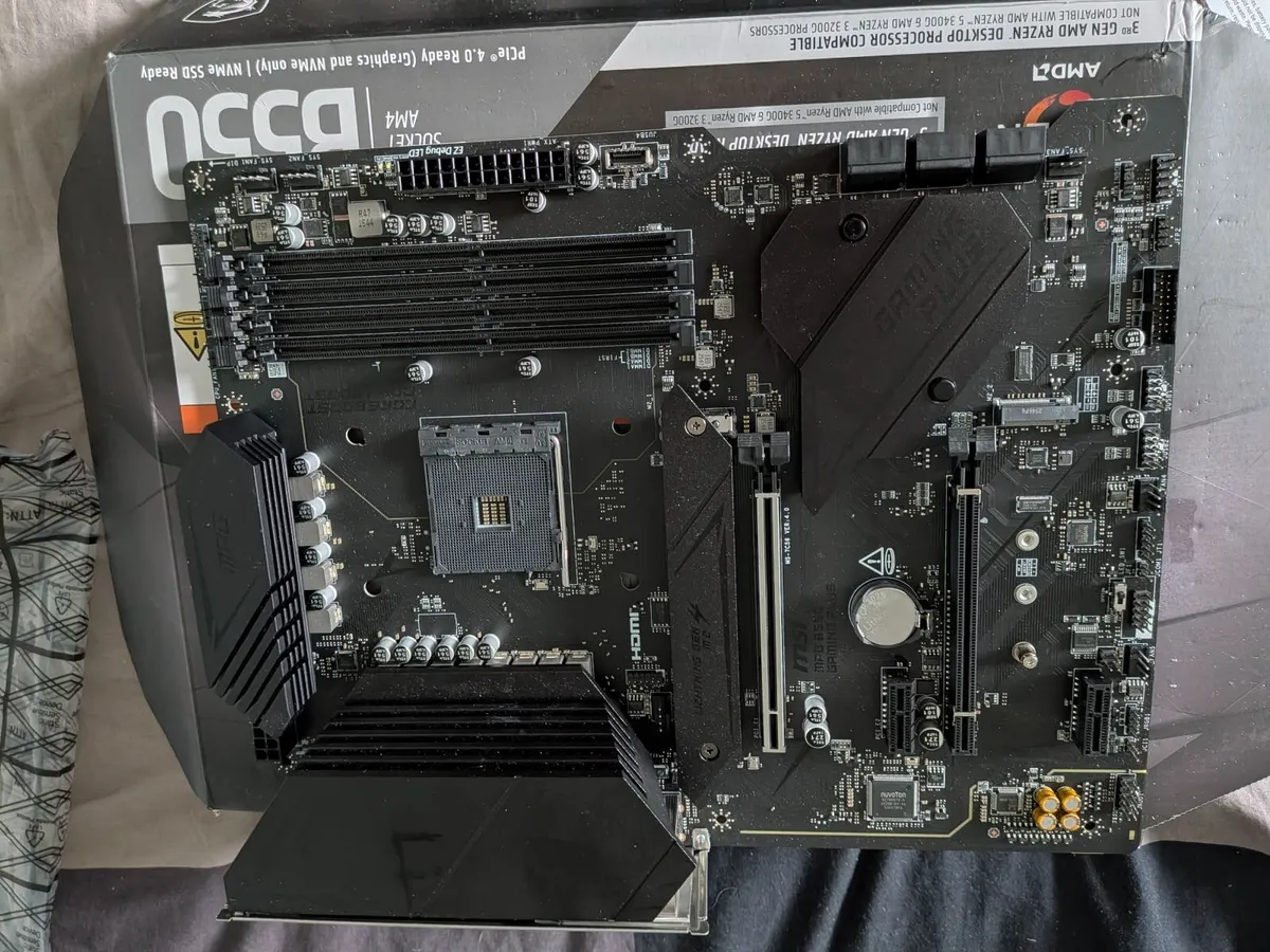 Msi b550 gaming motberboard (brand new) - Image 1
