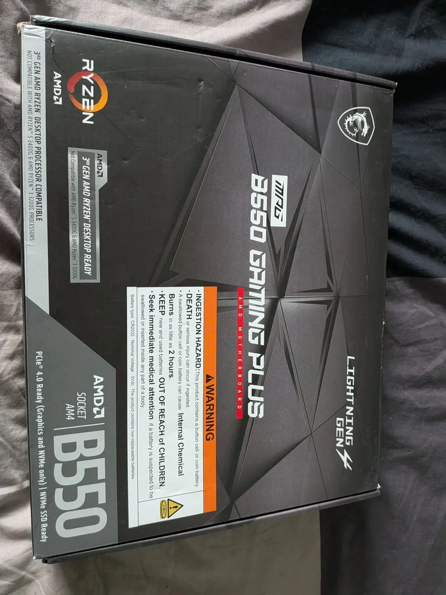 Msi b550 gaming motberboard (brand new) - Image 2