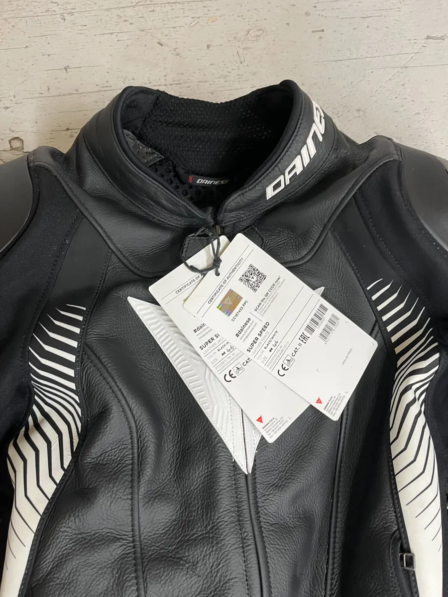 Dainese Super Speed 4 Leather Jacket Matt Black - Image 2