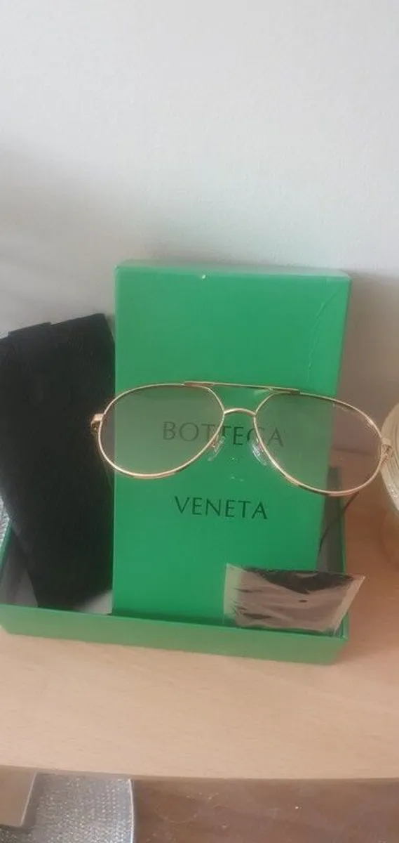 New Bottega Veneta Aviator Sunglasses - Image 1