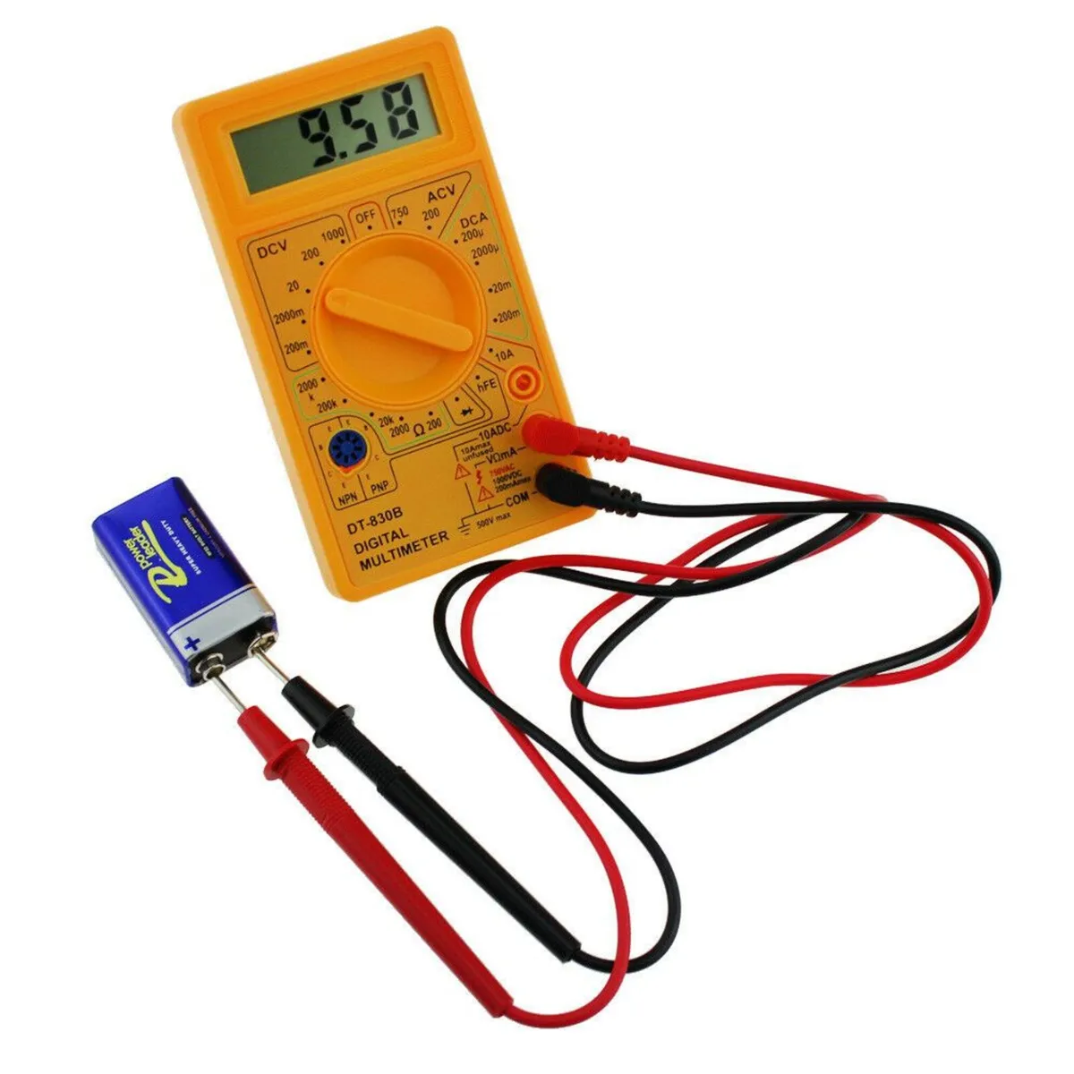 NEW DT-830B LCD Display Digital Multimeter Meter - Image 3
