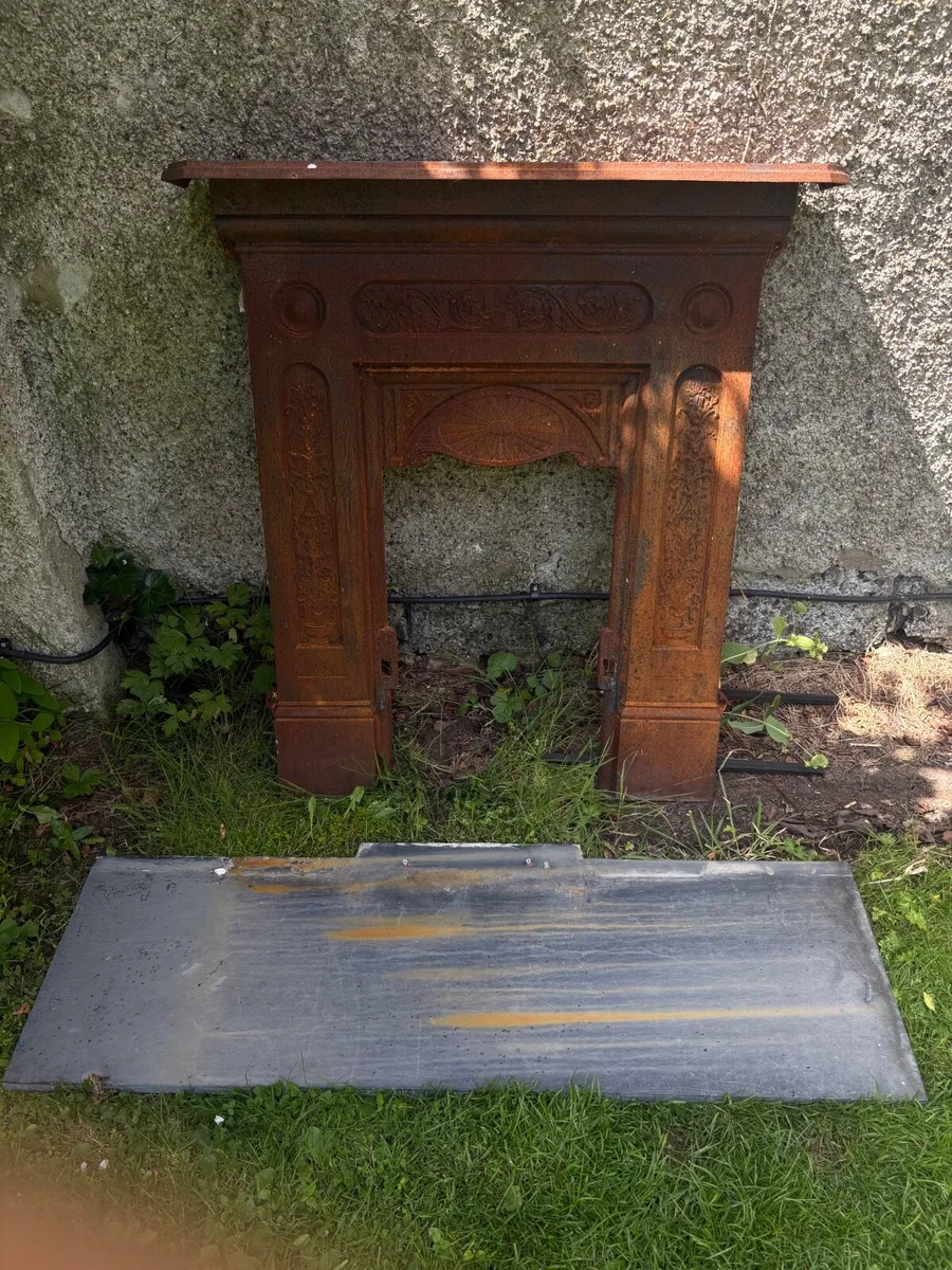 Caste iron fire surround - Image 1