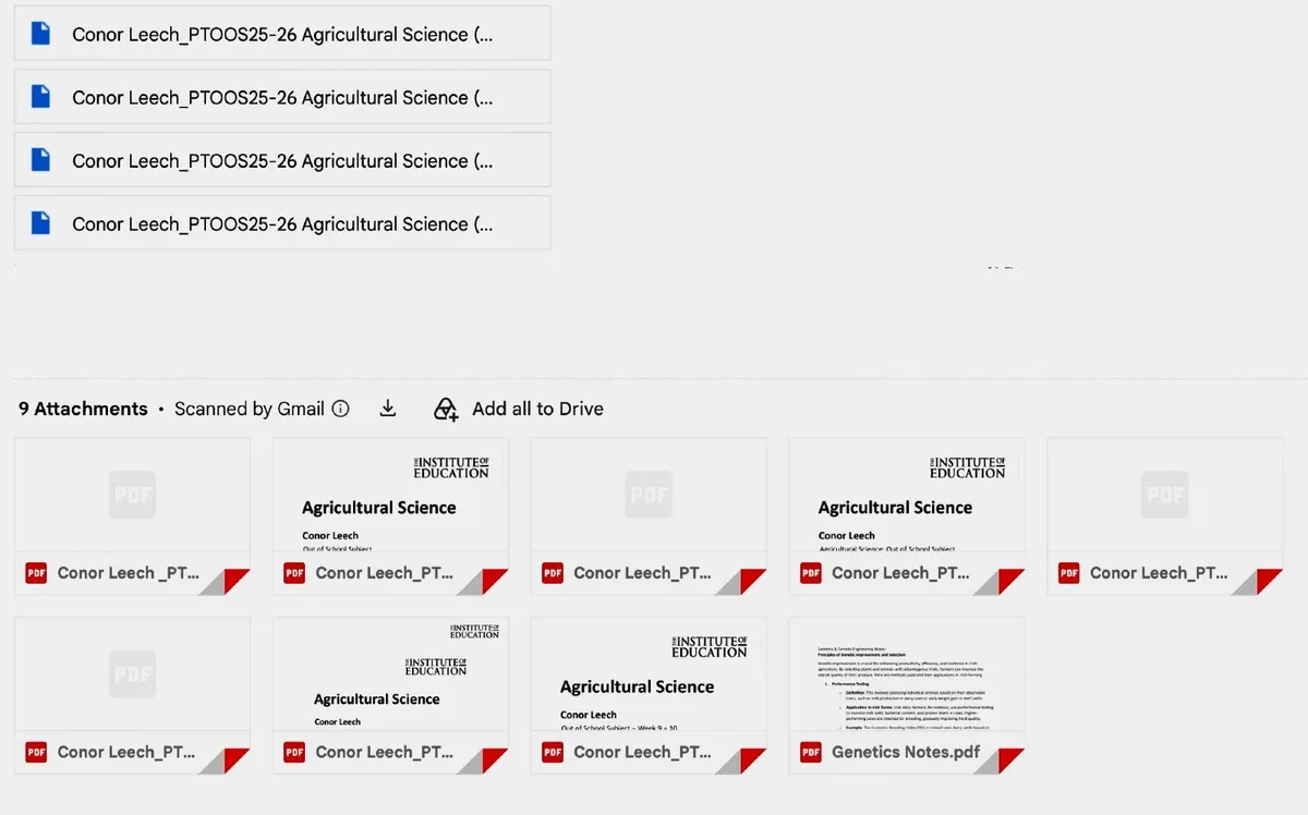 H1 institute of education ag science notes