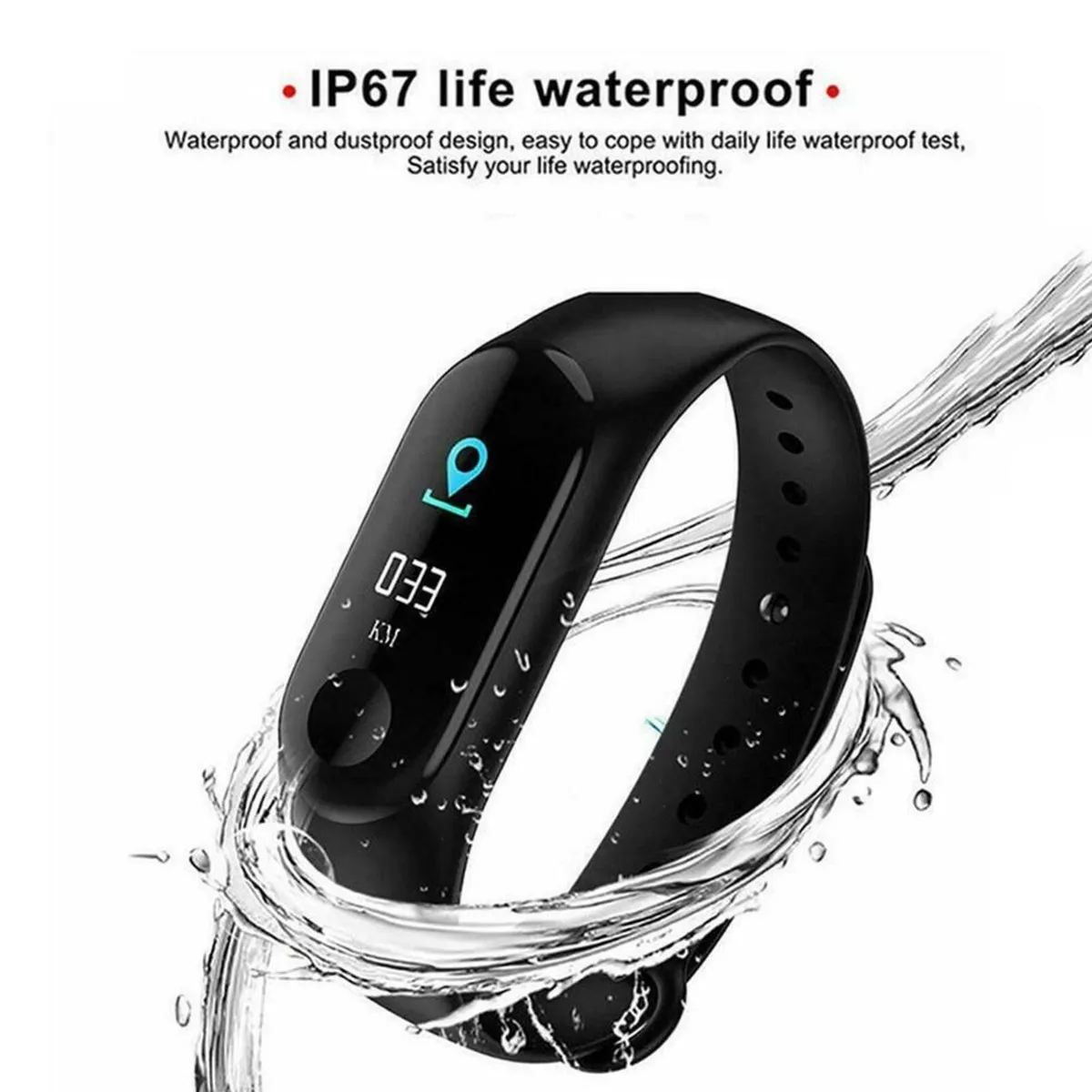 Blood Pressure Heart Rate Monitor Smart Watch - Image 3