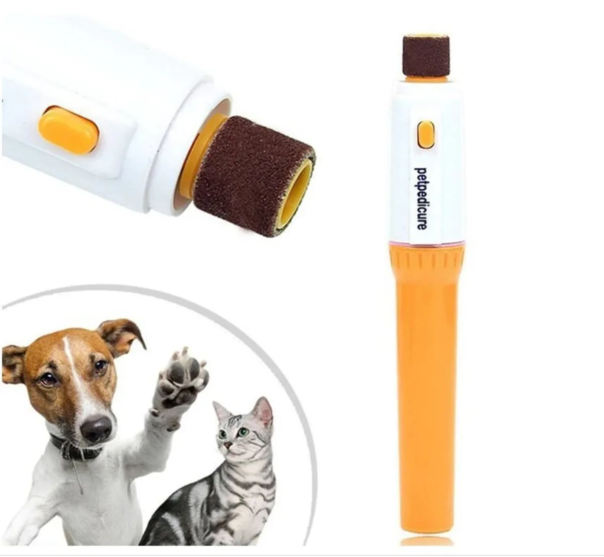 Pet Dog Cat Nail Clipper Electric Pedicure Tool - Image 2