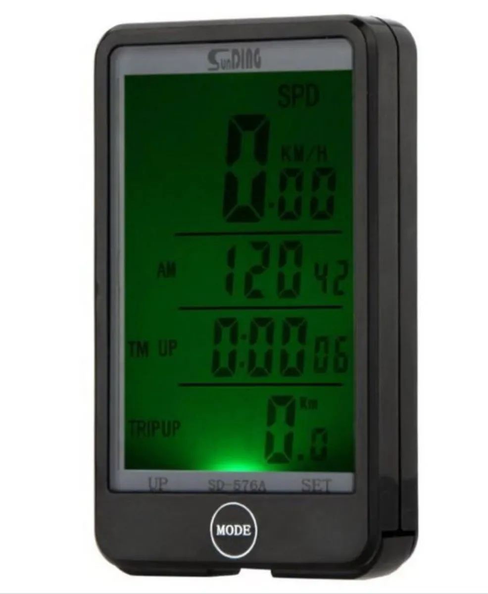 Bicycle Bike LCD Computer Odometer Speedometer - Image 2