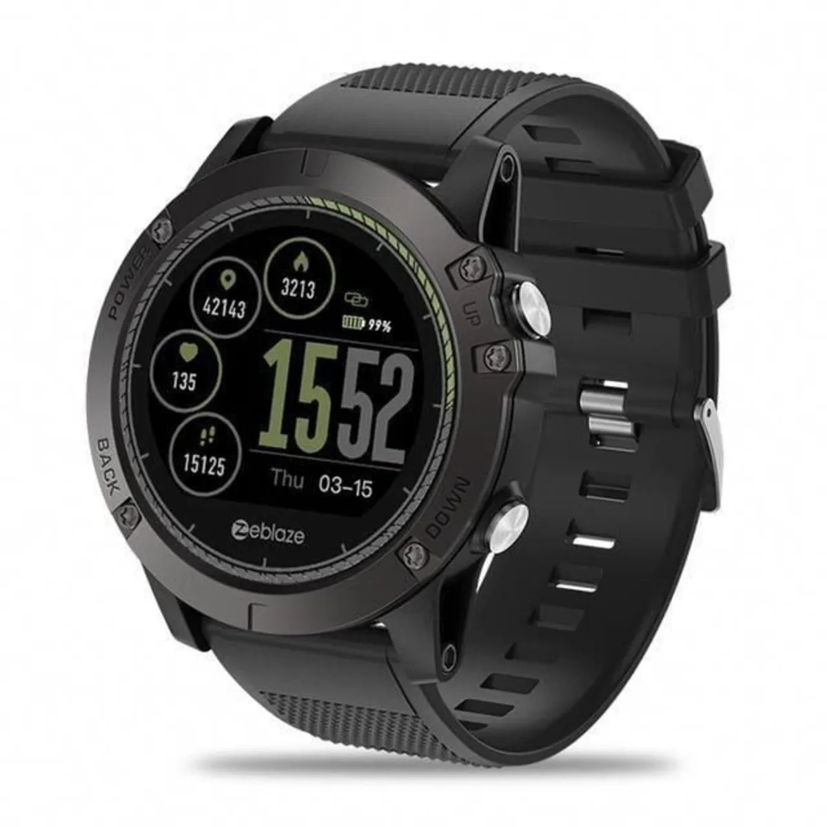 Zeblaze VIBE 3 Sport Military Style Smart Watch - Image 1
